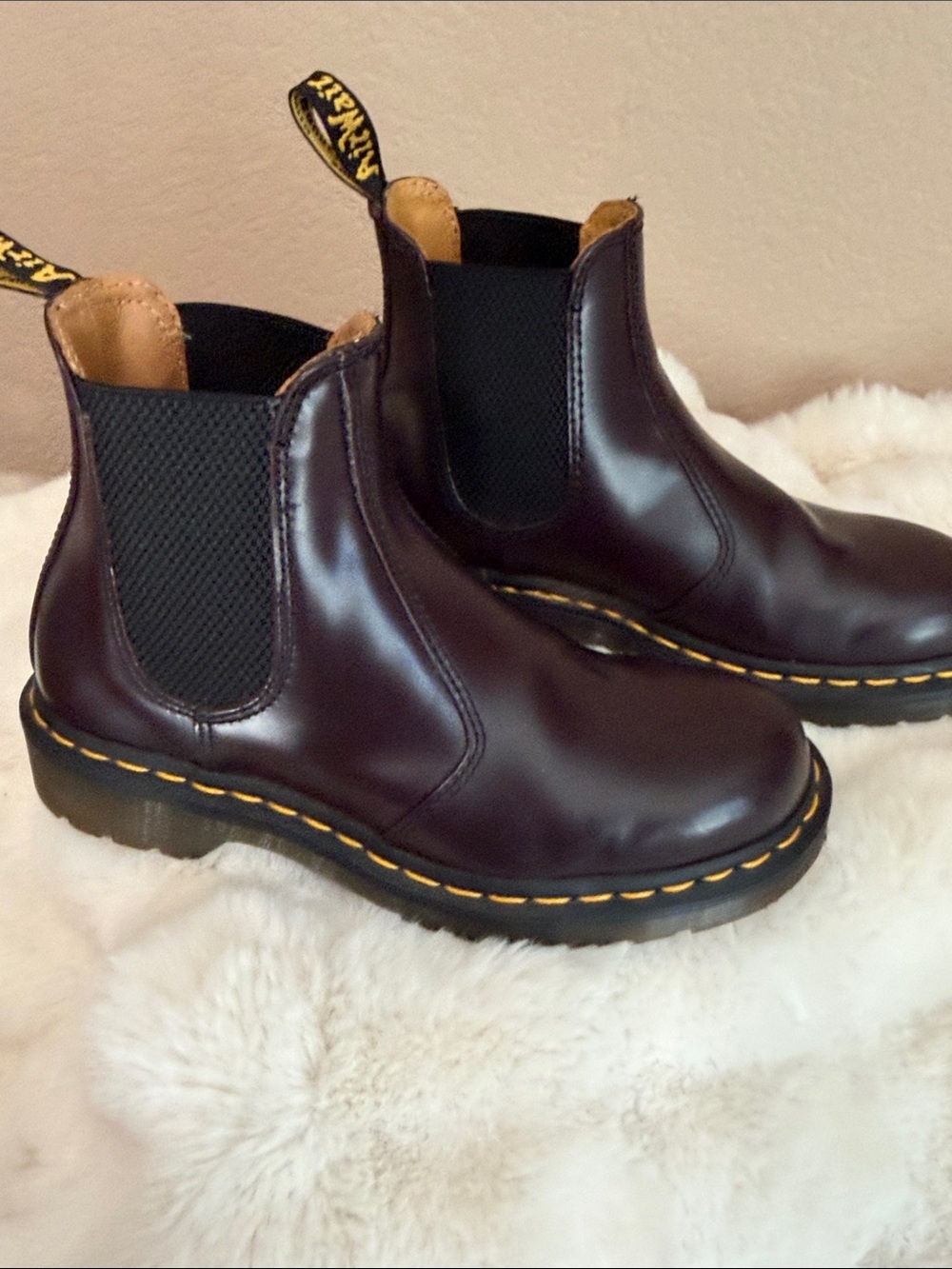 Dr. Martens 2976 AirWair Arcadia Leather Chelsea Women's Boots Size 6 Like New - Picture 7 of 8